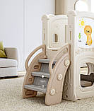 Дитячий ігровий комплекс 4в1 Terrio “Safari” кавовий, фото 6