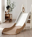 Ігровий комплекс 3в1 Terrio “Rocky” коричнево-білий, фото 5