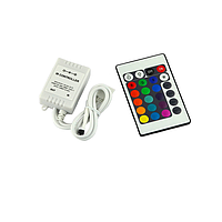 Контроллер RGB PROLUM 6А-IR-24 кнопки, инфракрасный