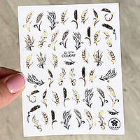 Слайдер 3Д Колоски ColorF CJ-074 (Чорний)