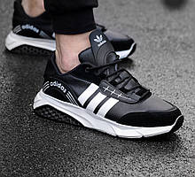 РОЗПРОДАЖ Чоловічі кросівки Adidas Black-White р41