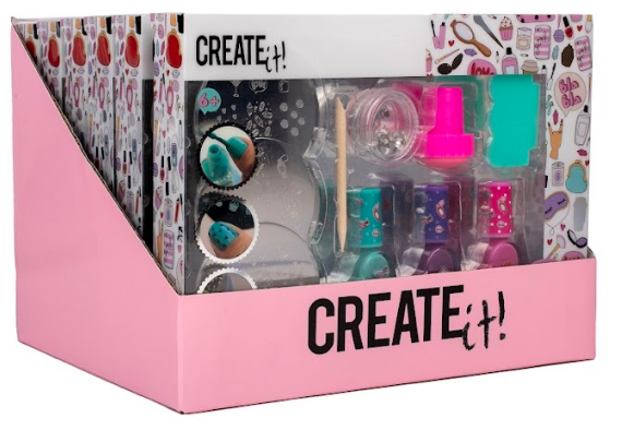 Набір для декорування нігтів Create IT! зі штампами