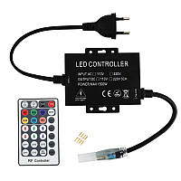 Контроллер 220V NEON RGB 10х20 - AC-2 (1500W; RF; 28K)