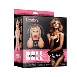 Силіконова секс-лялька блондинка Silicone Boobie Super Love Doll 18+