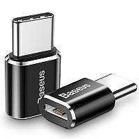 Переходник Baseus microUSB to Type-C (CAMOTG) BAN