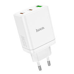 Заряджання HOCO N33 | 1USB/2Type-C, PD/QC, 35W/3A| швидка