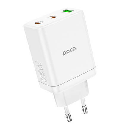 Заряджання HOCO N33 | 1USB/2Type-C, PD/QC, 35W/3A| швидка, фото 2