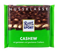 Шоколад Молочний з Кешью Ріттер Спорт Ritter Sport Cashew 100 г Німеччина