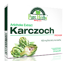 Olimp Artichoke Premium Extract Karczoch 420 mg 30 caps