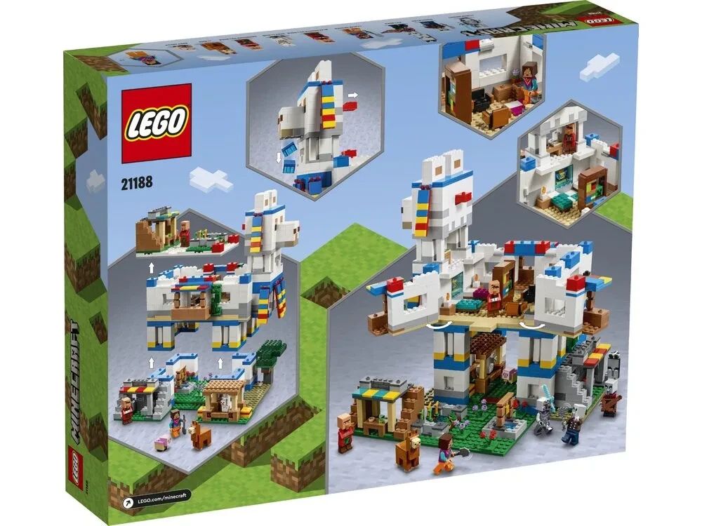 Конструктор LEGO Minecraft The Llama Village Село Лам (21188), фото 1