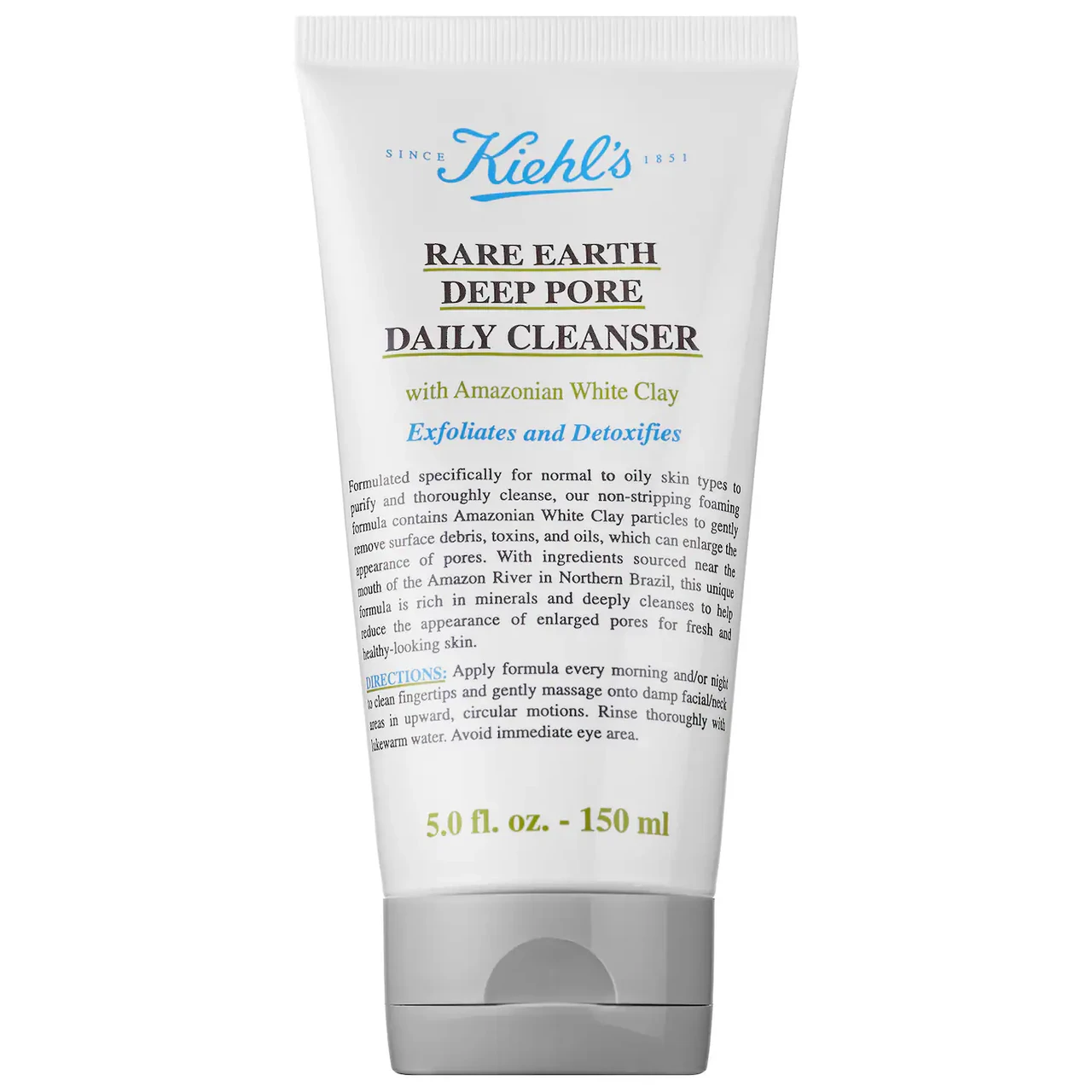 Засіб для щоденного очищення пор, з амазонською білою глиною Kiehl`s Rare Earth Deep Pore Daily Cleanser 150 мл