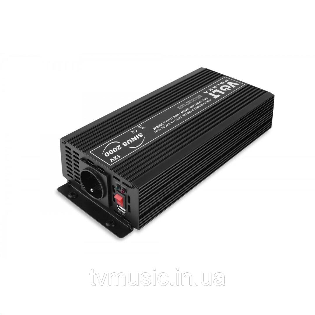 Перетворювач напруги Volt Polska SINUS 2000 12V/230V 1000/2000W