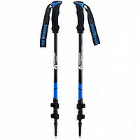Треккинговые палки Goat Peak+ Mountain MG0005, 60-135 см, Black/Blue, Land of Toys