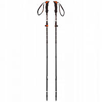 Треккинговые палки Goat Pro+ Mountain MG0008, 43-130 см, Black/Orange, Land of Toys