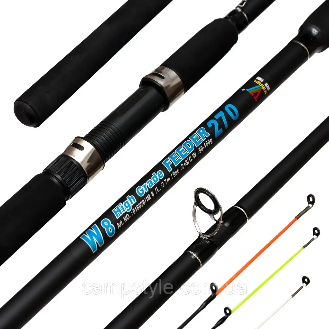 Спінінг Фідерний 3.6м тест 50-150гр