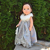 Кукла детская говорит на украинском языке в красивом платье 4 вида M 5413-14-1 AB 38 см песня стих