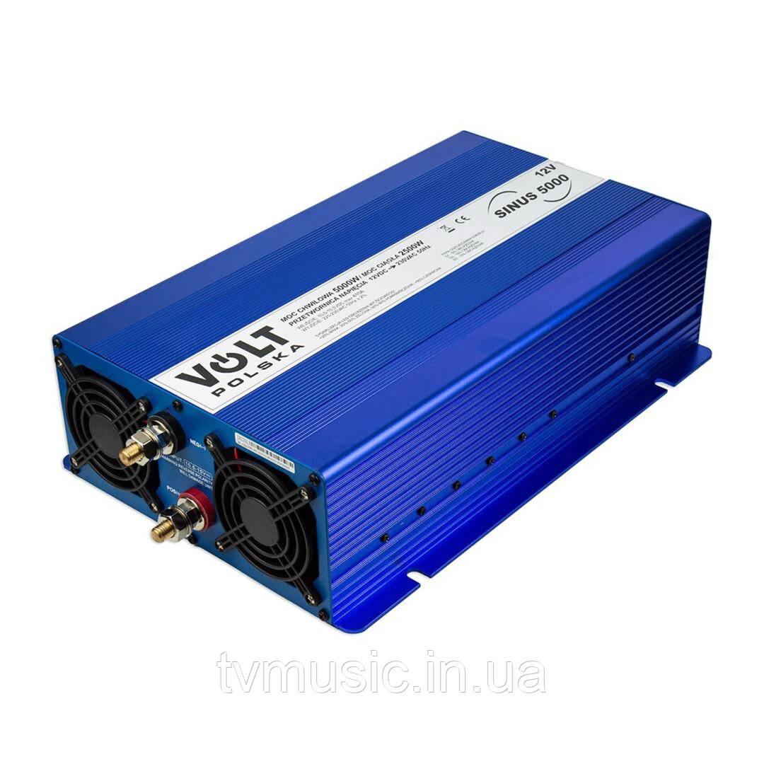 Перетворювач напруги Volt Polska SINUS ECO 5000 12V/230V 2500/5000W