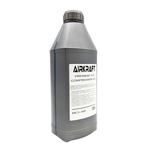 Компресорне масло 1 л AIRKRAFT Premium 100 Compressor Oil MC5-AIR-1L