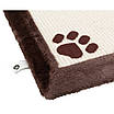 Подряпина-килимок Trixie для кішок, з м'ячиком на пружині, сизаль/плюш, 70х45 см (коричнева), фото 5