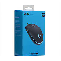 USB Мышь Logitech G102 Цвет Чёрный