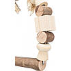 Іграшка Trixie Гойдалка для птахів, 20x29 см (дерево), фото 3