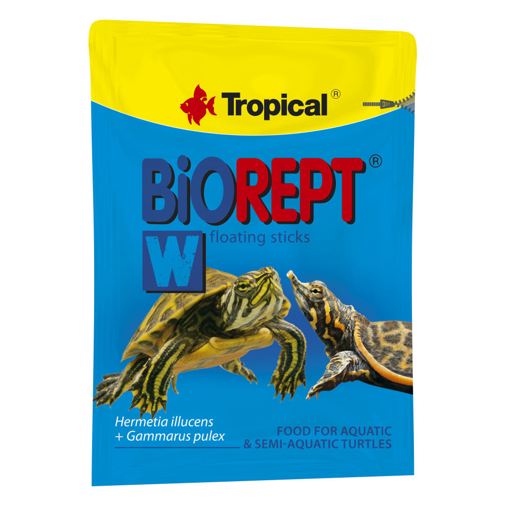 Сухой корм Tropical Biorept W для водоплавающих черепах, 20 г (гранулы) - | Ну купи :) | - фото 2 - id-p1963677936