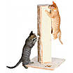 Подряпина Trixie Soria для кішок, сизаль/плюш, 45х45х80 см (бежева), фото 3
