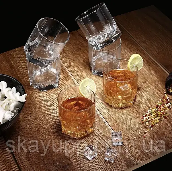 Набір склянок (стаканів) для віскі Pasabahce 315мл Tango 6шт (42945)