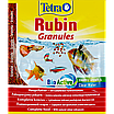 Корм Tetra Rubin Granules для акваріумних рибок, для яскравості фарбування, 15 г (гранули), фото 2