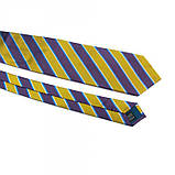 Краватка Rosso Fiorwntino фіолетово-золотиста в смужку ZN-1870 SC, код: 388985, фото 2