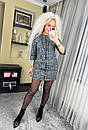 Стильна модна жіноча сукня міні в клітинку "Ліззі", фото 2