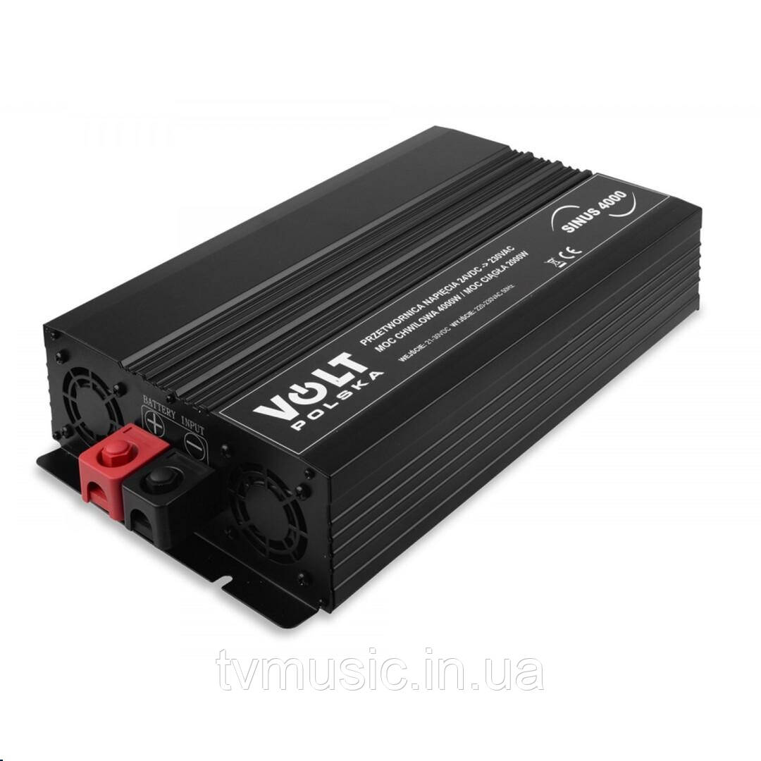 Перетворювач напруги Volt Polska SINUS 4000 24V/230V 2000/4000W