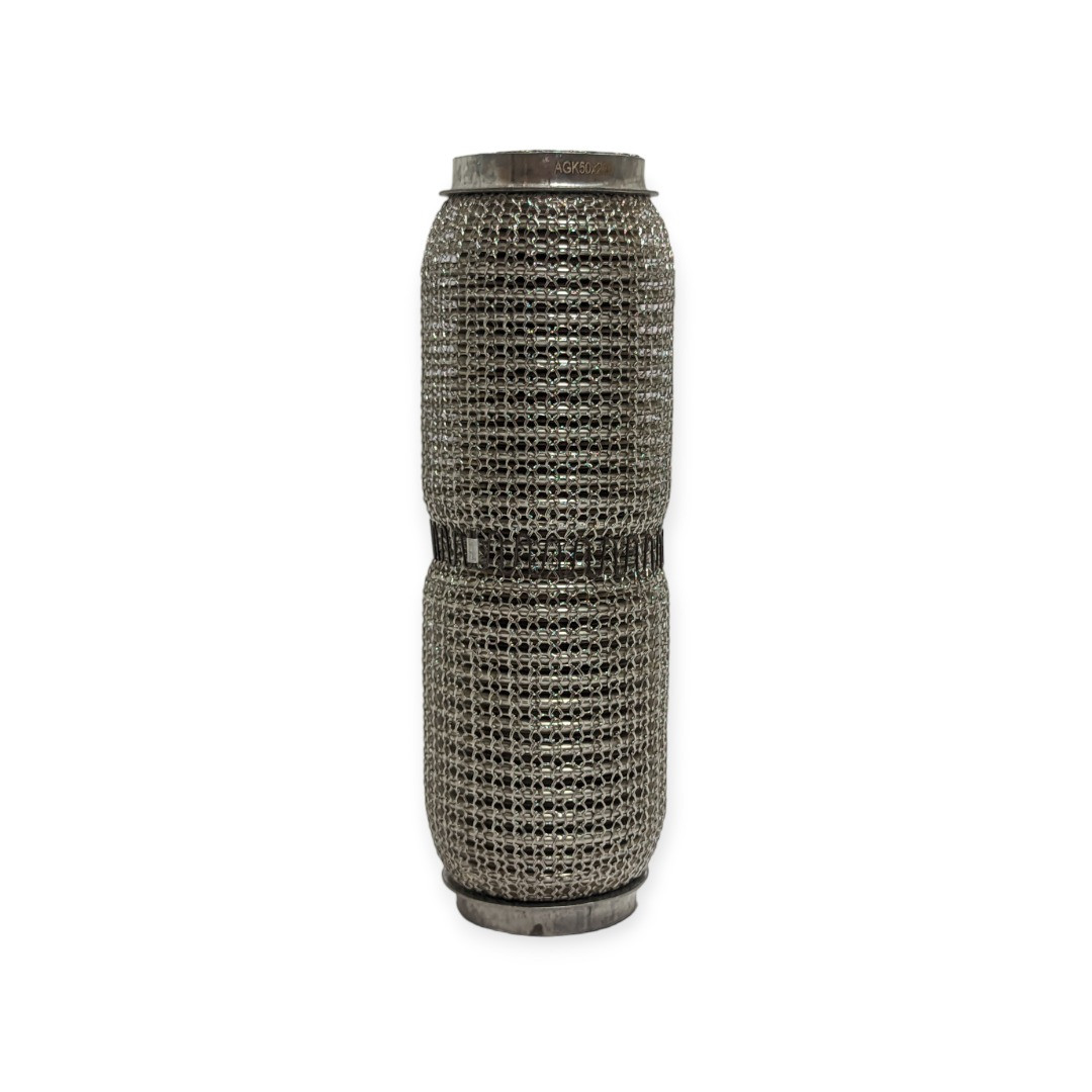 Гофра 50х230 (3-шарова) (interlock) (КОЛЬЧУГА) (гантелева) DM50230 AGK
