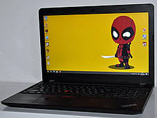 Ноутбук Б-клас Lenovo ThinkPad E570/ 15.6" (1920x1080)/ Core i5-7200U/ 16 GB RAM/ 360 GB SSD NEW/ HD 620, фото 3