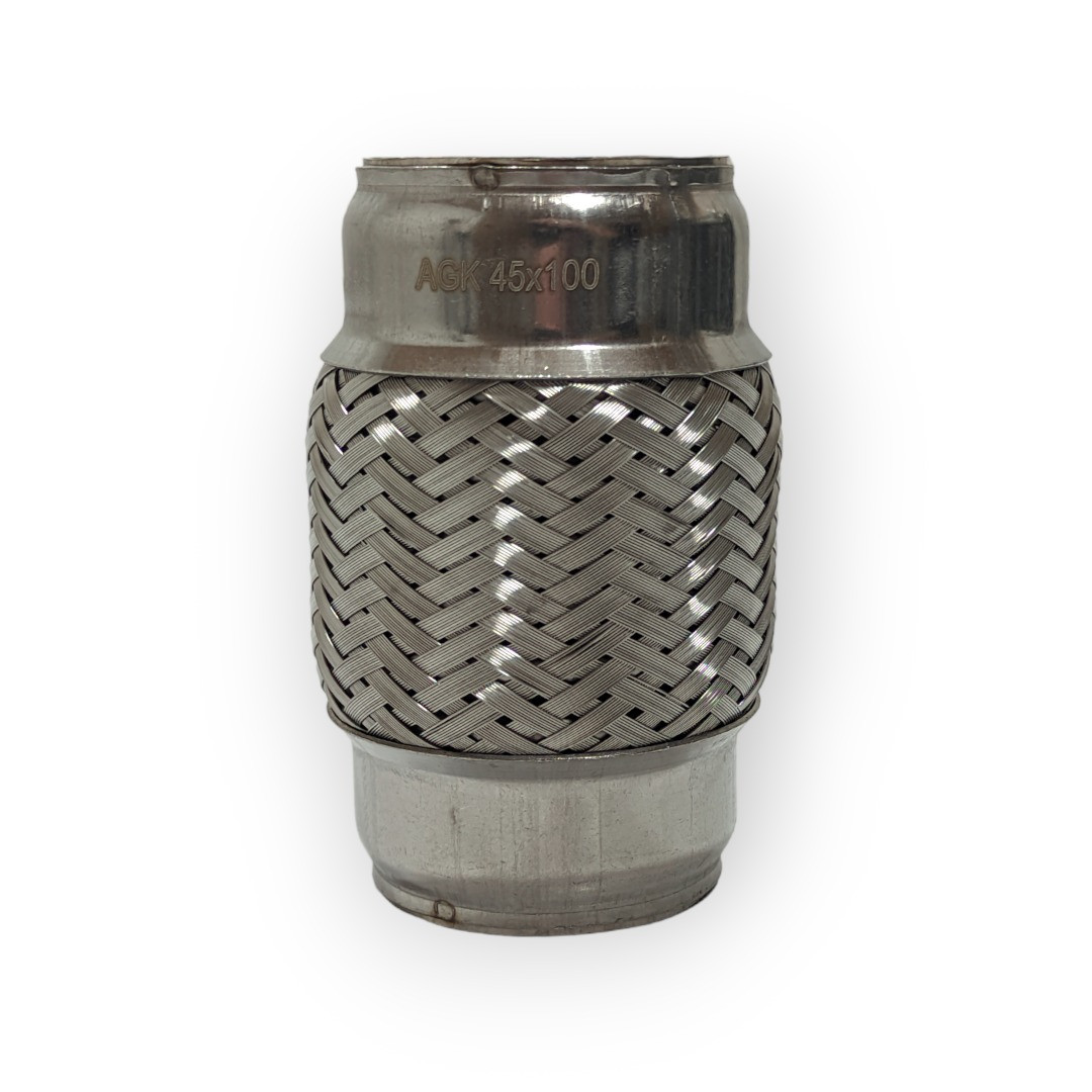 Гофра глушника 45х100 (3-шарова) Chery Amulet, Skoda Octavia 1.6 A45100 AGK