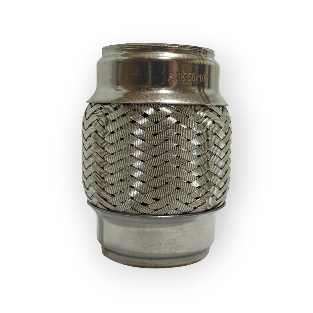 Гофра глушника 50х100 (3-шарова) (довга) A50100 AGK
