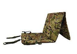 Тактичний килимок каремат для сидіння WinTac 30x90см потрійний п'ятиточка мультикам