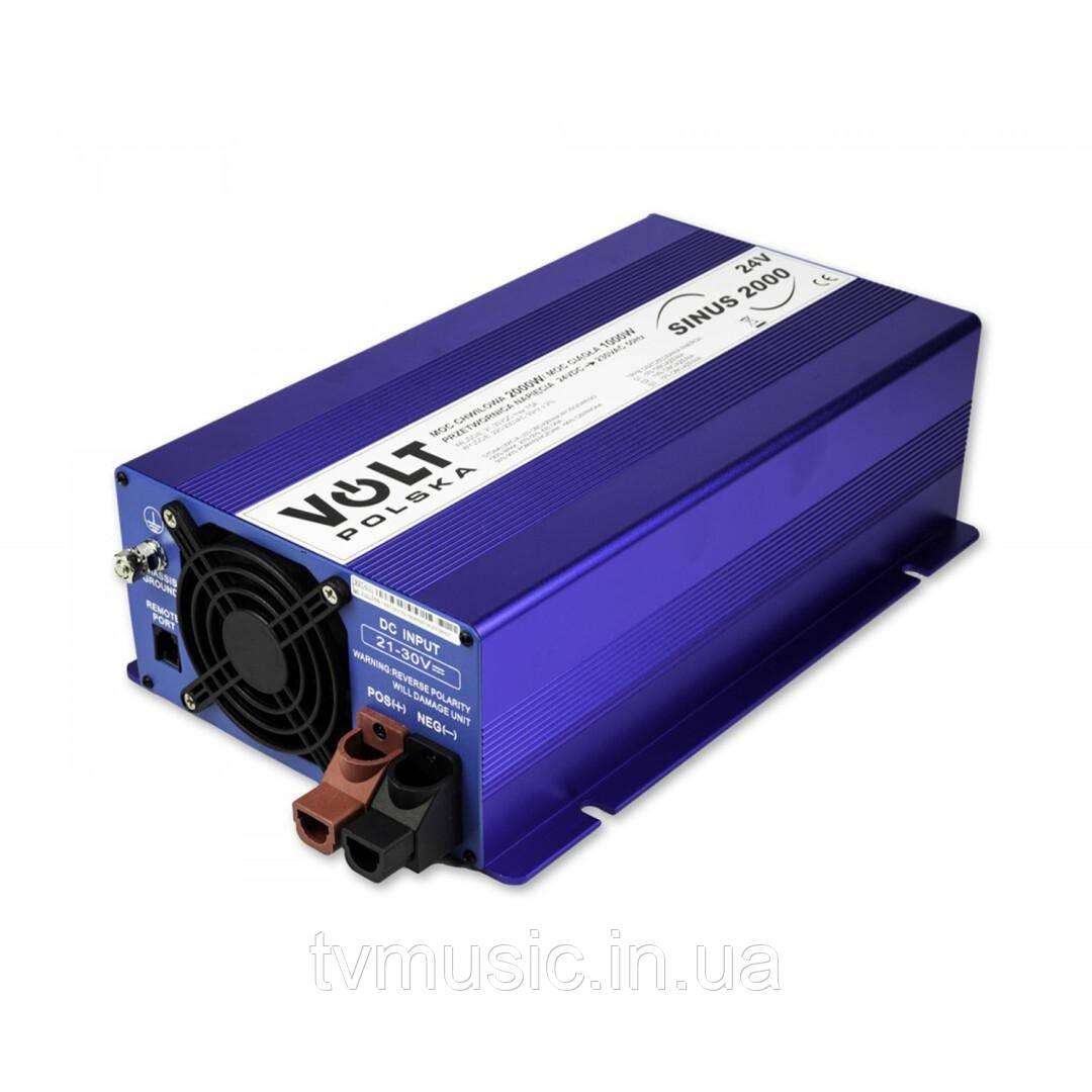 Перетворювач напруги Volt Polska SINUS ECO 2000 24V/230V 1000/2000W