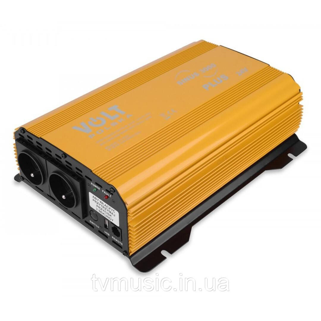 Перетворювач напруги Volt Polska SINUS PLUS 3000 24V/230V 1500/3000W