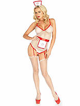 (SALE) Leg Avenue Roleplay TLC Nurse White O/S, фото 6