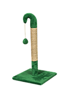 Когтеточка (дряпка) Мур-Мяу Гном в джутовой веревке Зеленая GS, код: 5866216