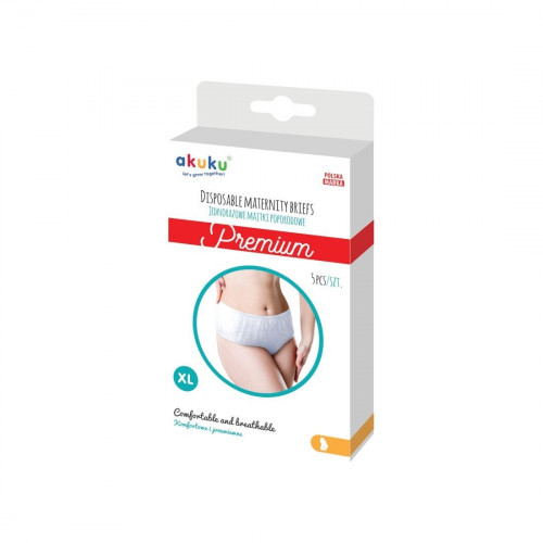 Післяпологові одноразові трусики XL, 5 шт. Akuku A0552, фото 1