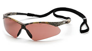 Окуляри захисні ProGuard Pmxtreme Camo (bronze) Anti-Fog, коричневі в камуфльованій оправі, фото 1