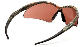 Окуляри захисні ProGuard Pmxtreme Camo (bronze) Anti-Fog, коричневі в камуфльованій оправі, фото 5