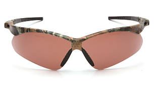 Окуляри захисні ProGuard Pmxtreme Camo (bronze) Anti-Fog, коричневі в камуфльованій оправі, фото 3