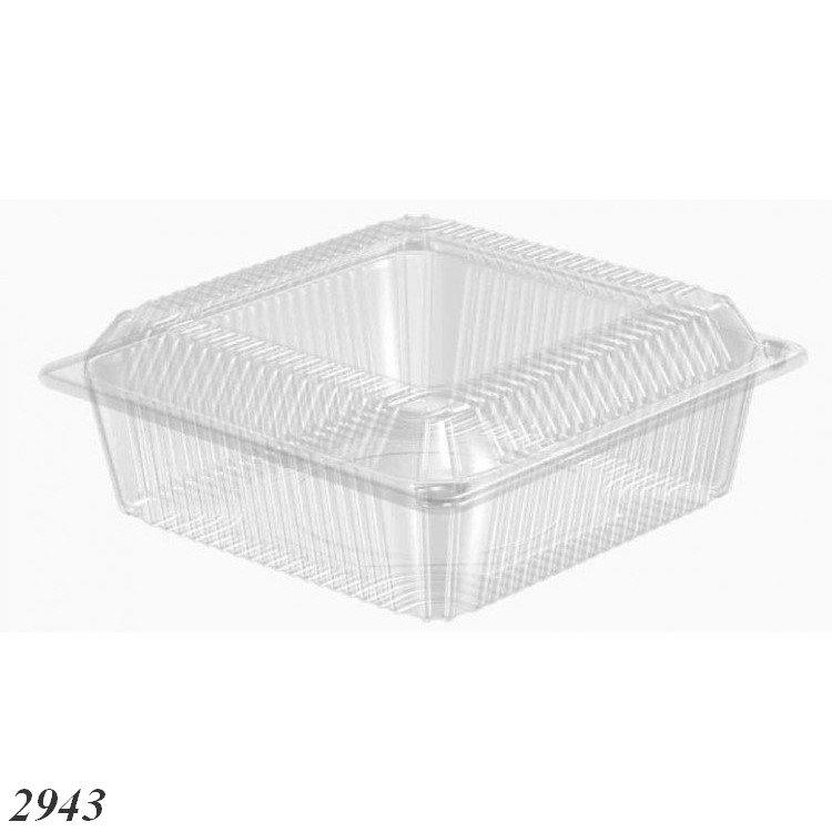 Одноразовий контейнер з кришкою ПС-09 750 мл (50шт), фото 1