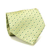 Широка краватка Emilio Corali Оливкова В Квадратики Gin-2588 9,5 см KV, код: 7276840