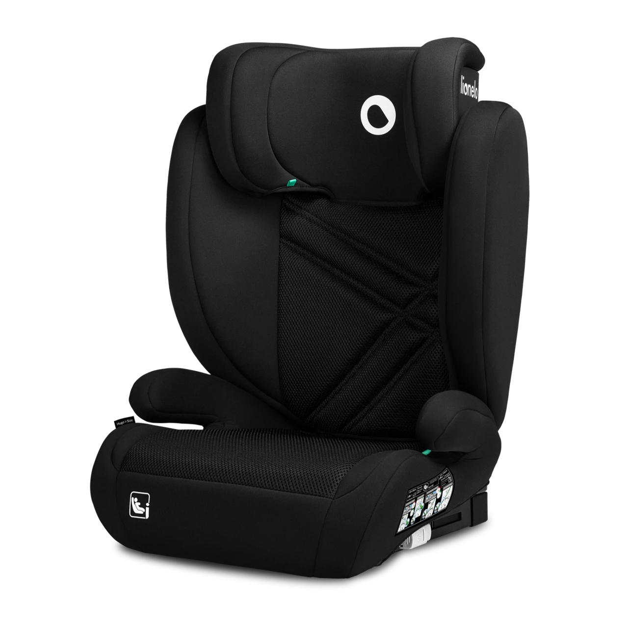 Дитяче автокрісло Lionelo HUGO I-SIZE BLACK CARBON, фото 1