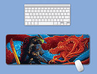 Игровая поверхность для компьютерной мыши и клавиатуры UKC 80х30 см Monster021 GS, код: 7891744