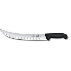 Кухонний ніж м'ясника Victorinox Fibrox Butcher 31 см Чорний (5.7323.31) IB, код: 1709154